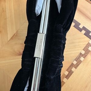 Kate Spade Black Velvet Clutch
